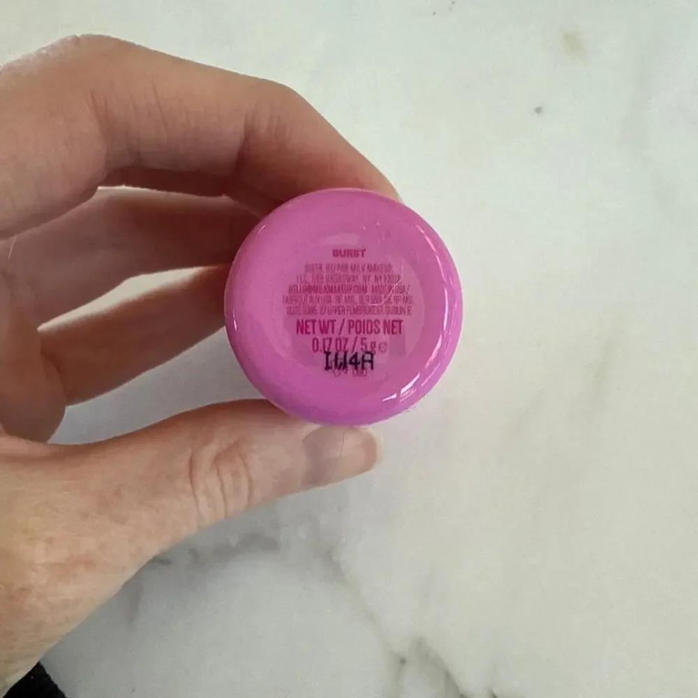 Milk Makeup Cooling Water Jelly Tint Lip and Cheek Blush Stain in Burst Pink